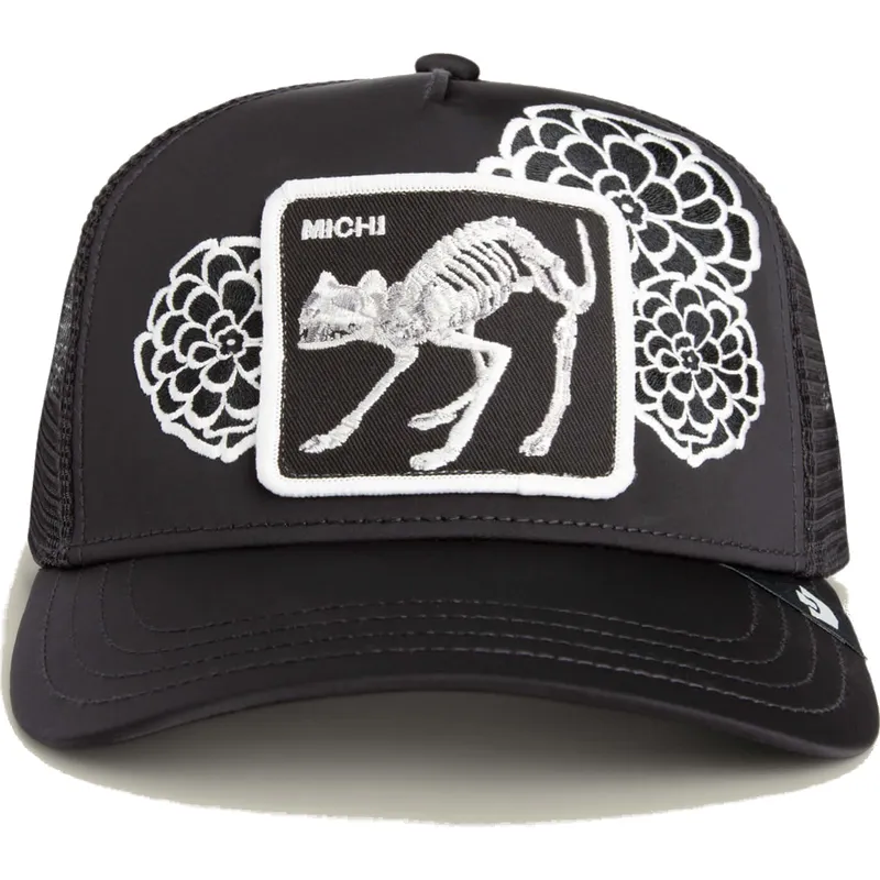 petten-gebogen-zwart-snapback-dia-michi-dia-van-los-muertos-the-farm-van-goorin-bros petten-gebogen-zwart-snapback-dia-michi-dia-van-los-muertos-the-farm-van-goorin-bros