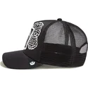 petten-gebogen-zwart-snapback-dia-michi-dia-van-los-muertos-the-farm-van-goorin-bros