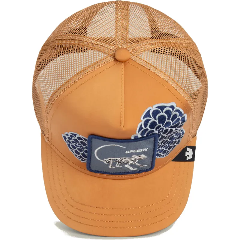 petten-gebogen-bruin-snapback-dia-speedy-dia-van-los-muertos-the-farm-van-goorin-bros