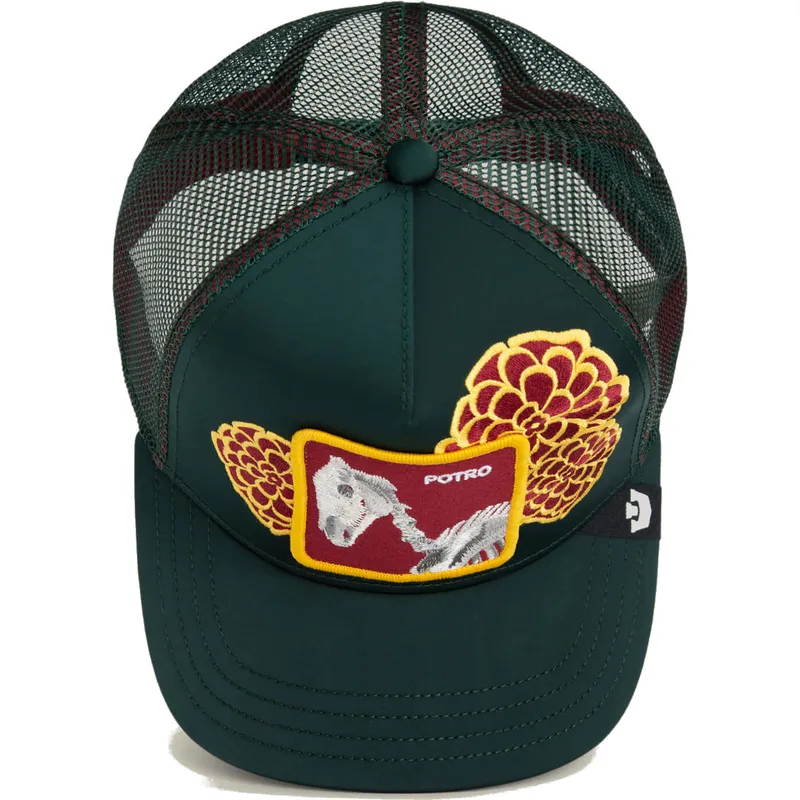 petten-gebogen-groen-snapback-dia-potro-dia-van-los-muertos-the-farm-van-goorin-bros petten-gebogen-groen-snapback-dia-potro-dia-van-los-muertos-the-farm-van-goorin-bros