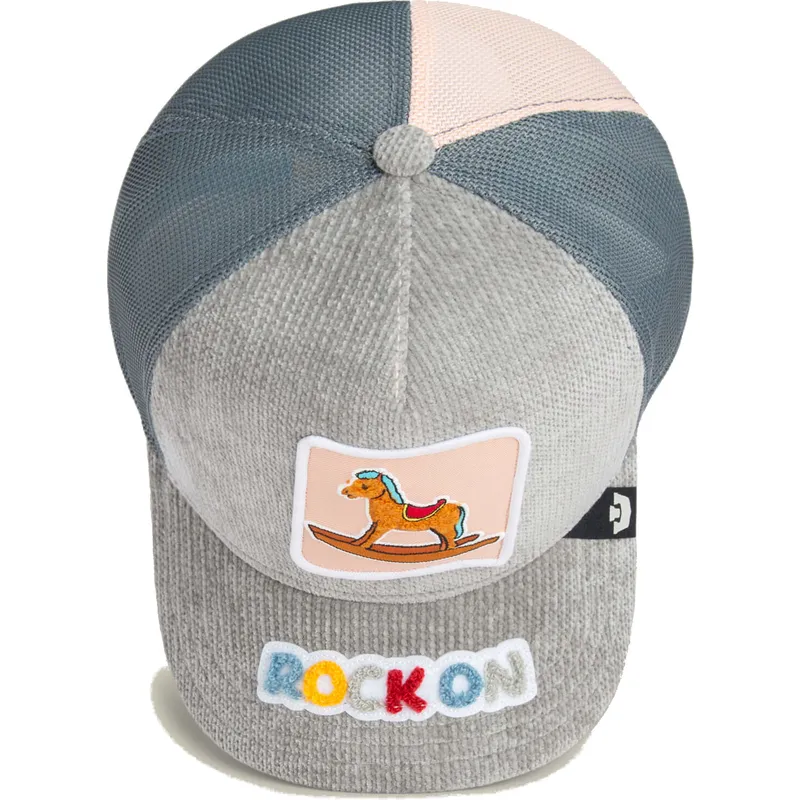 petten-gebogen-grijs-snapback-rock-on-hobby-horse-happy-thoughts-the-farm-van-goorin-bros
