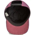 petten-gebogen-rood-snapback-denim-menace-rail-bird-the-showdown-the-farm-van-goorin-bros
