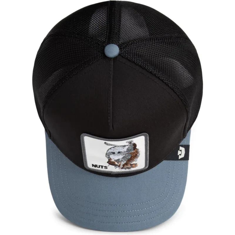 petten-gebogen-zwart-snapback-nuts-lerriuqs-flip-side-2-the-farm-van-goorin-bros petten-gebogen-zwart-snapback-nuts-lerriuqs-flip-side-2-the-farm-van-goorin-bros