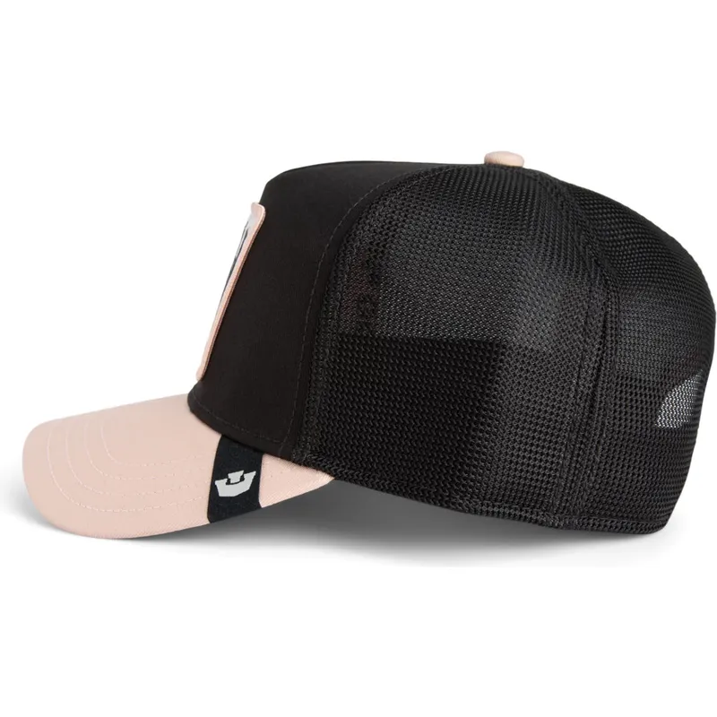 petten-gebogen-zwart-snapback-raging-llub-flip-side-2-the-farm-van-goorin-bros petten-gebogen-zwart-snapback-raging-llub-flip-side-2-the-farm-van-goorin-bros
