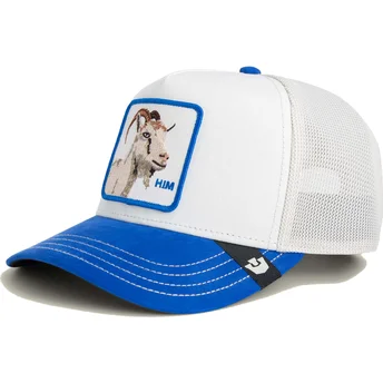 Petten gebogen wit snapback Him Suede Goat Suede Truckers...