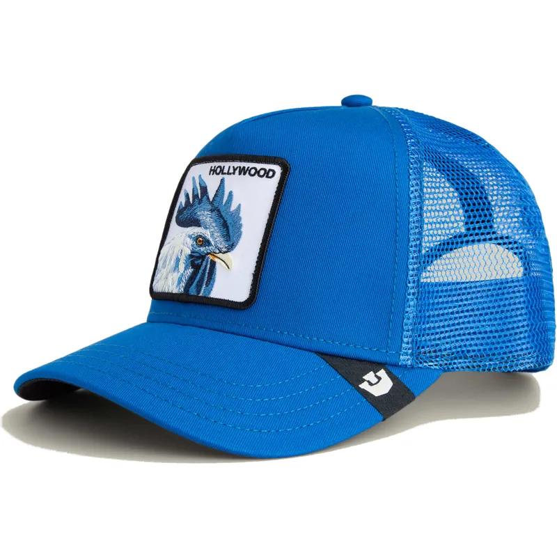 petten-gebogen-blauw-snapback-hollywood-rooster-sport-the-farm-van-goorin-bros