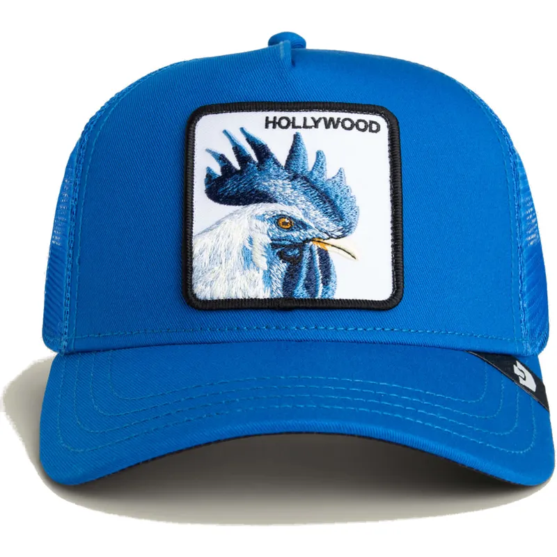 petten-gebogen-blauw-snapback-hollywood-rooster-sport-the-farm-van-goorin-bros