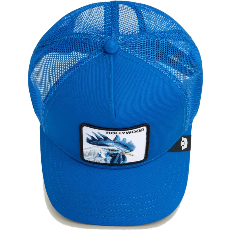 petten-gebogen-blauw-snapback-hollywood-rooster-sport-the-farm-van-goorin-bros
