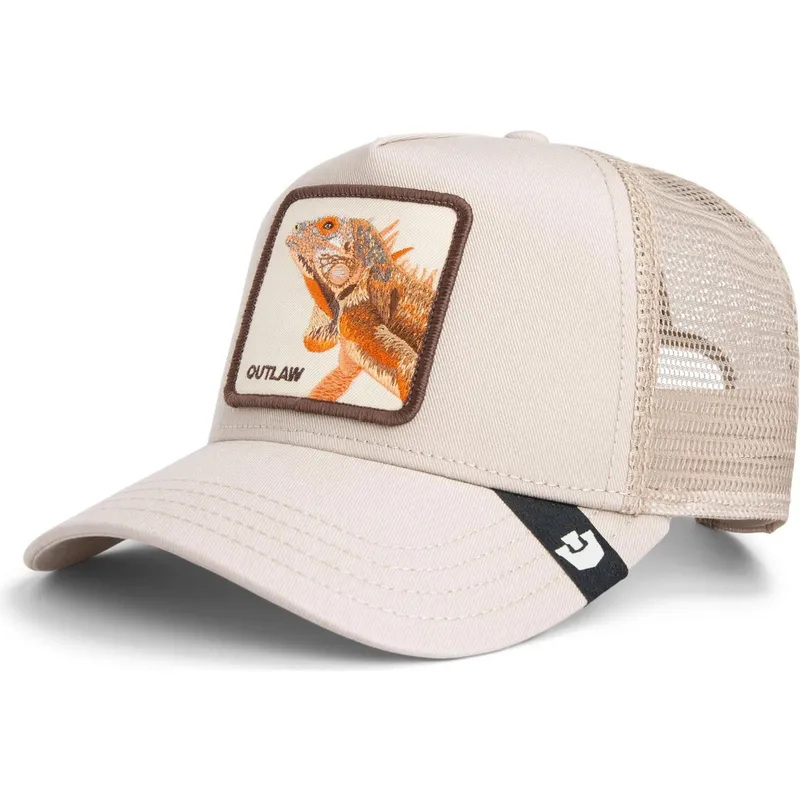 petten-gebogen-beige-snapback-the-outlaw-lizard-sport-the-farm-van-goorin-bros