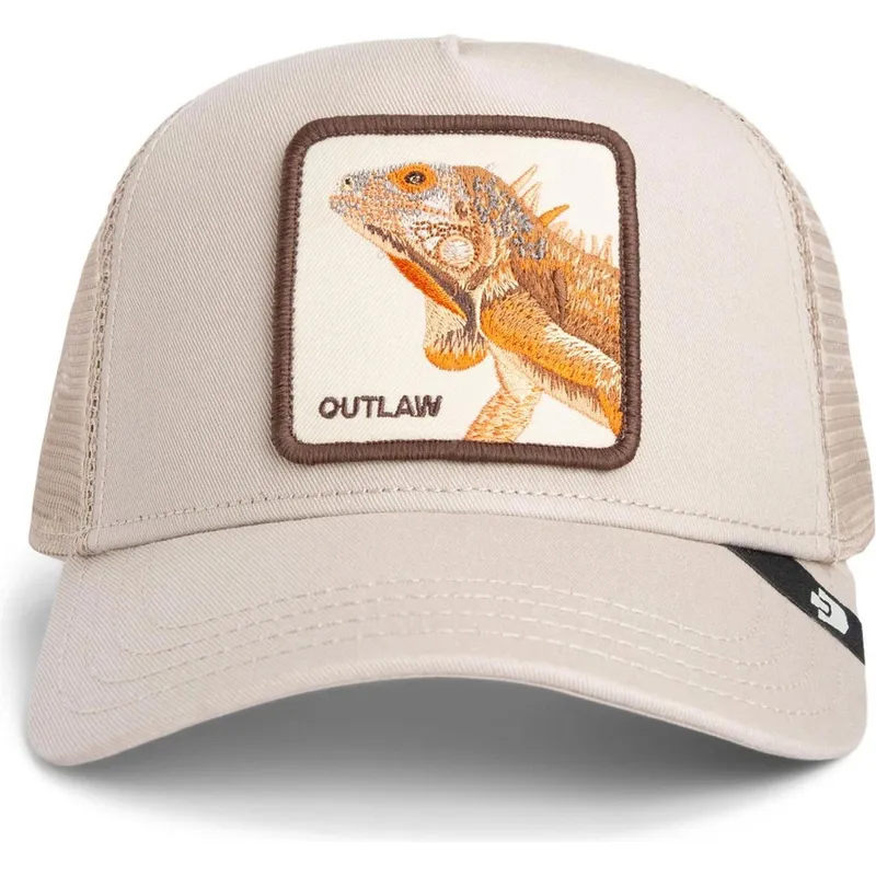 petten-gebogen-beige-snapback-the-outlaw-lizard-sport-the-farm-van-goorin-bros