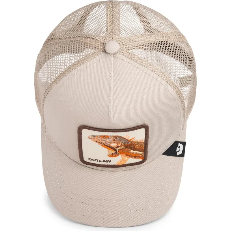 petten-gebogen-beige-snapback-the-outlaw-lizard-sport-the-farm-van-goorin-bros