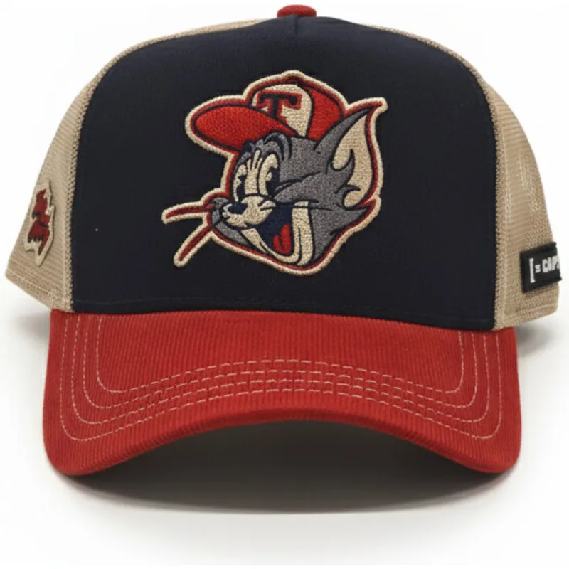 petten-gebogen-meerkleurig-snapback-taj7-tom-looney-tunes-van-capslab
