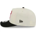 petten-gebogen-zwart-snapback-9fifty-a-frame-precurved-hardwood-classics-van-chicago-bulls-nba-van-new-era