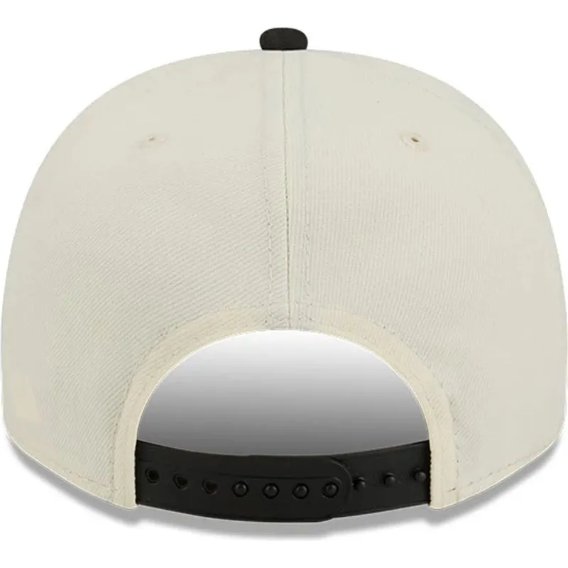 petten-gebogen-zwart-snapback-9fifty-a-frame-precurved-hardwood-classics-van-chicago-bulls-nba-van-new-era