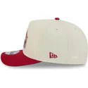 petten-gebogen-rood-snapback-9fifty-a-frame-precurved-hardwood-classics-van-denver-nuggets-nba-van-new-era