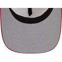 petten-gebogen-rood-snapback-9fifty-a-frame-precurved-hardwood-classics-van-denver-nuggets-nba-van-new-era