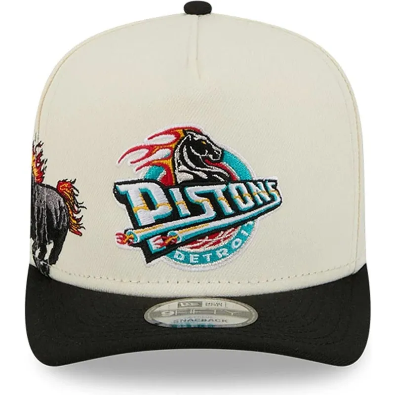 petten-gebogen-zwart-snapback-9fifty-a-frame-precurved-hardwood-classics-van-detroit-pistons-nba-van-new-era