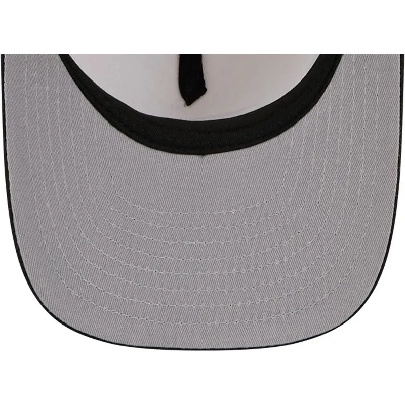 petten-gebogen-zwart-snapback-9fifty-a-frame-precurved-hardwood-classics-van-detroit-pistons-nba-van-new-era