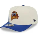 petten-gebogen-blauw-snapback-9fifty-a-frame-precurved-hardwood-classics-van-golden-state-warriors-nba-van-new-era