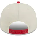 petten-gebogen-rood-snapback-9fifty-a-frame-precurved-hardwood-classics-van-houston-rockets-nba-van-new-era