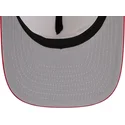 petten-gebogen-rood-snapback-9fifty-a-frame-precurved-hardwood-classics-van-houston-rockets-nba-van-new-era