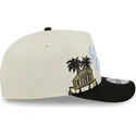petten-gebogen-zwart-snapback-9fifty-a-frame-precurved-hardwood-classics-van-los-angeles-lakers-nba-van-new-era