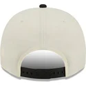 petten-gebogen-zwart-snapback-9fifty-a-frame-precurved-hardwood-classics-van-los-angeles-lakers-nba-van-new-era