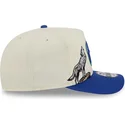 petten-gebogen-blauw-snapback-9fifty-a-frame-precurved-hardwood-classics-van-minnesota-timberwolves-nba-van-new-era