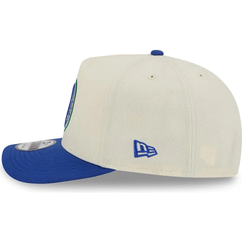 petten-gebogen-blauw-snapback-9fifty-a-frame-precurved-hardwood-classics-van-minnesota-timberwolves-nba-van-new-era