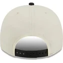 petten-gebogen-zwart-snapback-9fifty-a-frame-precurved-hardwood-classics-van-toronto-raptors-nba-van-new-era