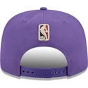 petten-plat-paars-snapback-9fifty-a-frame-hardwood-classics-van-los-angeles-lakers-nba-van-new-era