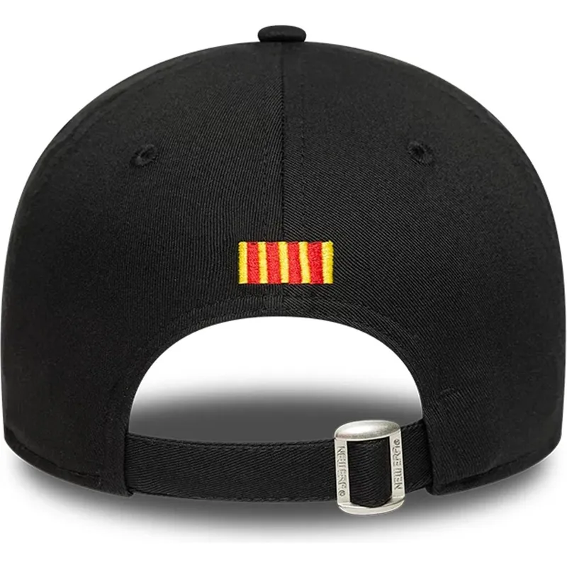 petten-gebogen-zwart-snapback-9forty-ajustable-van-fc-barcelona-laliga-van-new-era