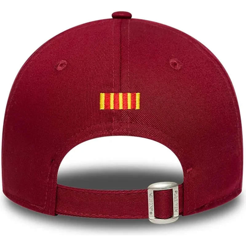 petten-gebogen-rood-snapback-voor-kinderen-9forty-ajustable-van-fc-barcelona-laliga-van-new-era petten-gebogen-rood-snapback-voor-kinderen-9forty-ajustable-van-fc-barcelona-laliga-van-new-era