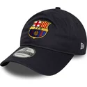 petten-gebogen-marineblauw-snapback-9twenty-ajustable-van-fc-barcelona-laliga-van-new-era