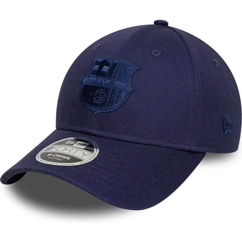 petten-gebogen-marineblauw-snapback-9forty-m-crown-ajustable-van-fc-barcelona-laliga-van-new-era petten-gebogen-marineblauw-snapback-9forty-m-crown-ajustable-van-fc-barcelona-laliga-van-new-era