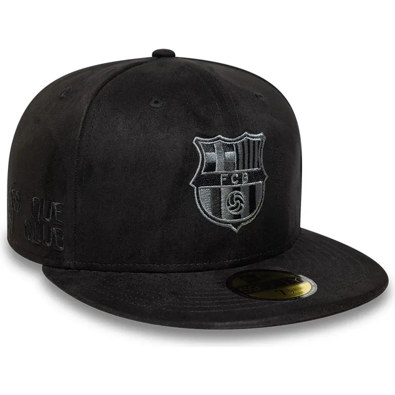 petten-gebogen-zwart-snapback-59fifty-van-fc-barcelona-laliga-van-new-era