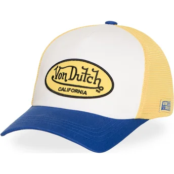 Petten gebogen meerkleurig snapback LOF B42 van Von Dutch