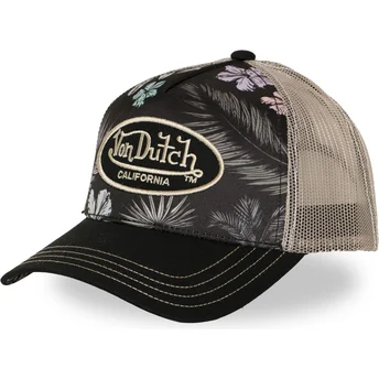 Petten gebogen zwart snapback SUBL17 van Von Dutch