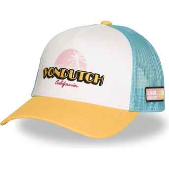 Petten gebogen meerkleurig snapback SURF12 van Von Dutch