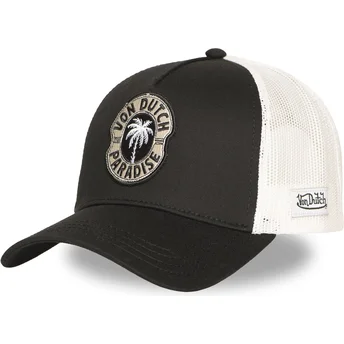 Petten gebogen zwart snapback MIER CB van Von Dutch