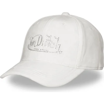 Petten gebogen wit verstelbaar VEL E CB van Von Dutch