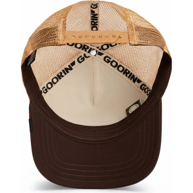 petten-gebogen-bruin-snapback-king-mane-man-the-farm-van-goorin-bros petten-gebogen-bruin-snapback-king-mane-man-the-farm-van-goorin-bros