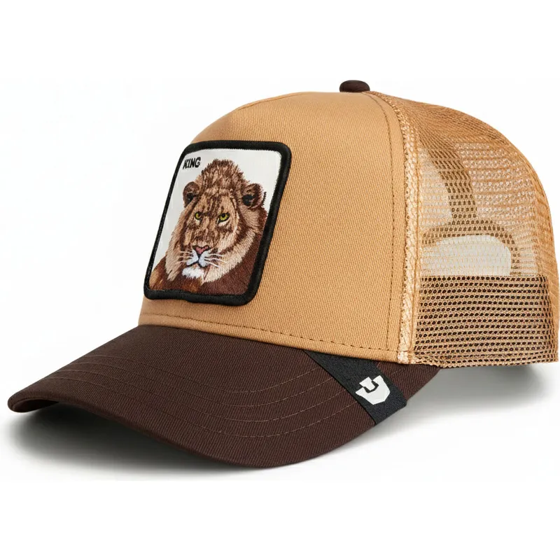 petten-gebogen-bruin-snapback-king-mane-man-the-farm-van-goorin-bros petten-gebogen-bruin-snapback-king-mane-man-the-farm-van-goorin-bros
