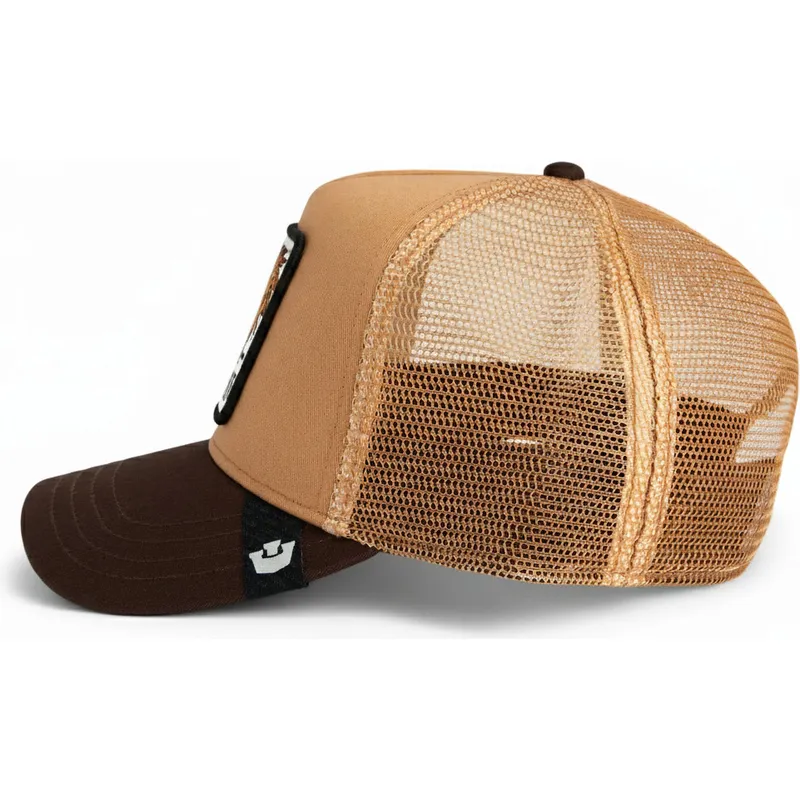 petten-gebogen-bruin-snapback-king-mane-man-the-farm-van-goorin-bros petten-gebogen-bruin-snapback-king-mane-man-the-farm-van-goorin-bros