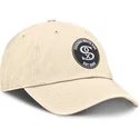 petten-gebogen-beige-verstelbaar-club-unstructured-organic-cotton-van-chicago-white-sox-mlb-van-nike