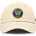 petten-gebogen-beige-verstelbaar-club-unstructured-organic-cotton-van-oakland-athletics-mlb-van-nike