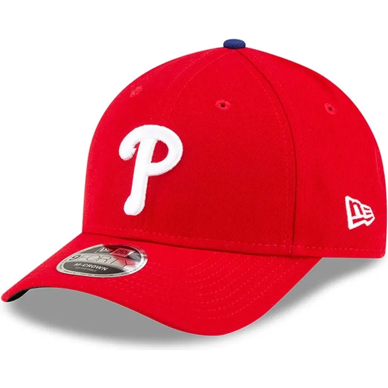 petten-gebogen-rood-snapback-9forty-m-crown-player-replica-van-philadelphia-phillies-mlb-van-new-era petten-gebogen-rood-snapback-9forty-m-crown-player-replica-van-philadelphia-phillies-mlb-van-new-era
