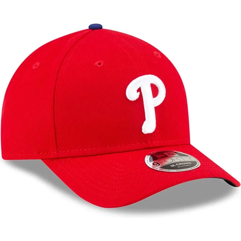 petten-gebogen-rood-snapback-9forty-m-crown-player-replica-van-philadelphia-phillies-mlb-van-new-era petten-gebogen-rood-snapback-9forty-m-crown-player-replica-van-philadelphia-phillies-mlb-van-new-era