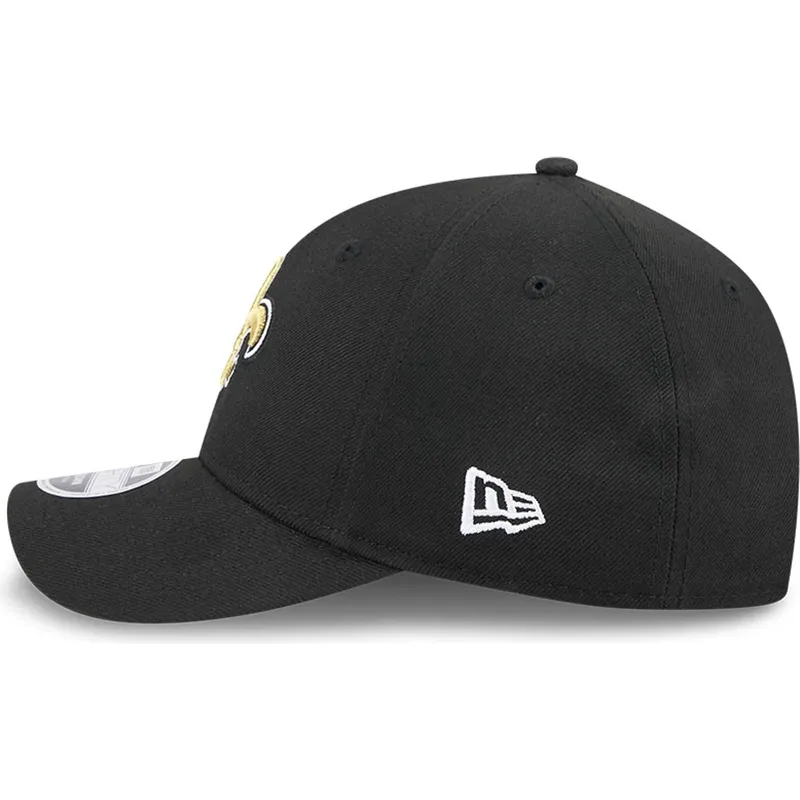 petten-gebogen-zwart-snapback-9forty-m-crown-team-van-new-orleans-saints-nfl-van-new-era petten-gebogen-zwart-snapback-9forty-m-crown-team-van-new-orleans-saints-nfl-van-new-era