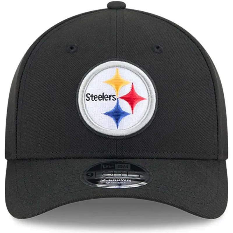 petten-gebogen-zwart-snapback-9forty-m-crown-team-van-pittsburgh-steelers-nfl-van-new-era